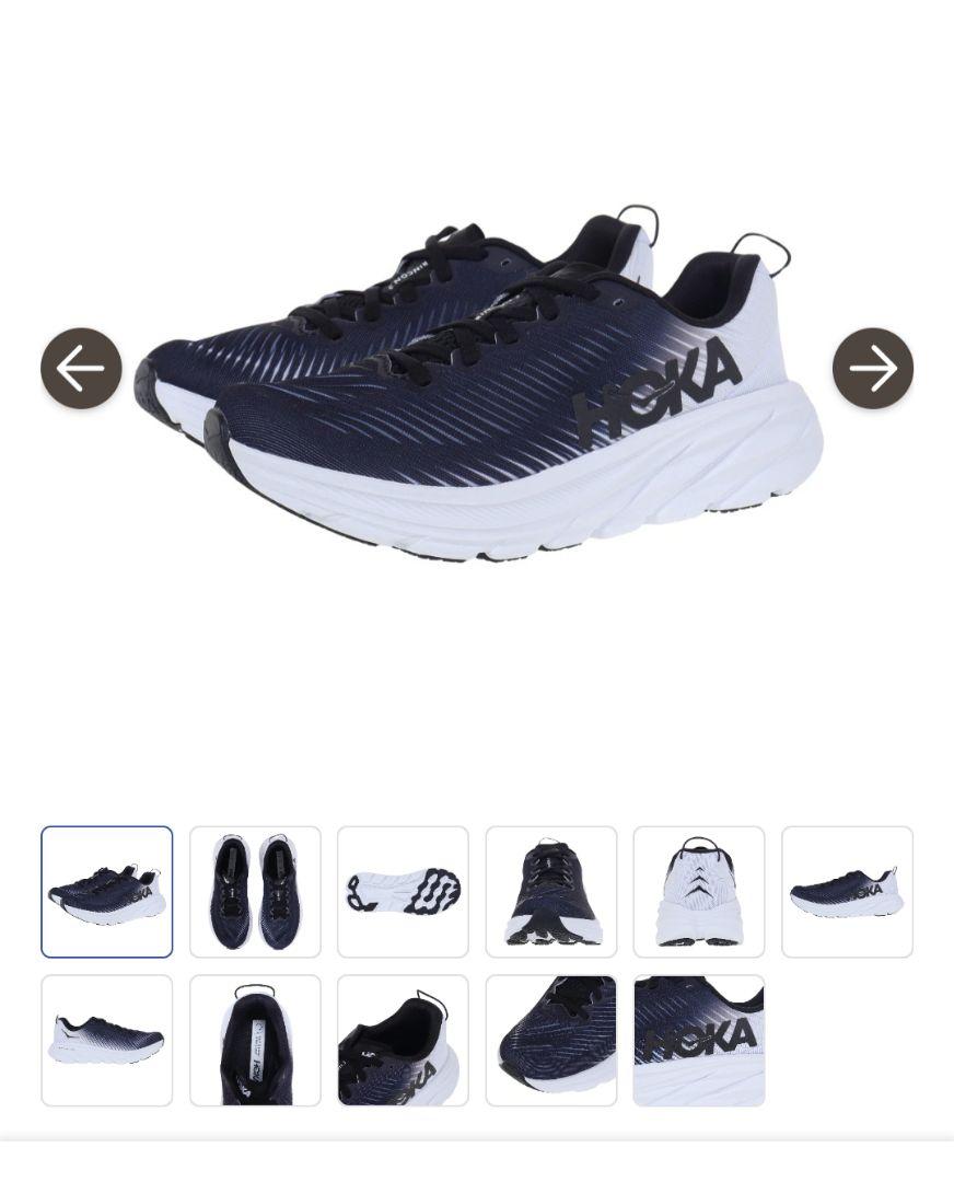 HOKA リコン 3 トレーニングシューズ ブラック/ホワイト