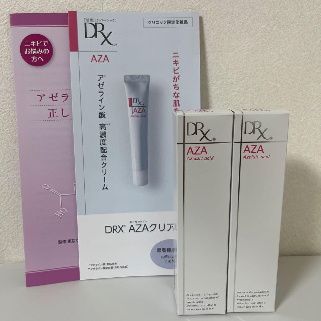 DRX AZA クリア クリーム 15g×２本　ロート製薬