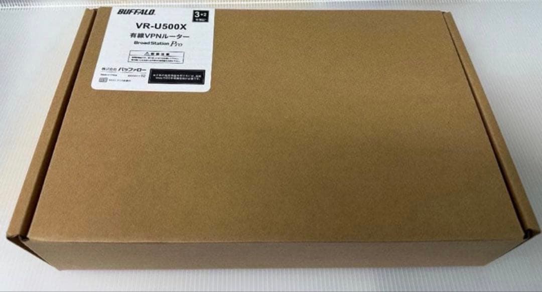【新品未開封】BUFFALO VR-U500X 10G対応VPNルーター