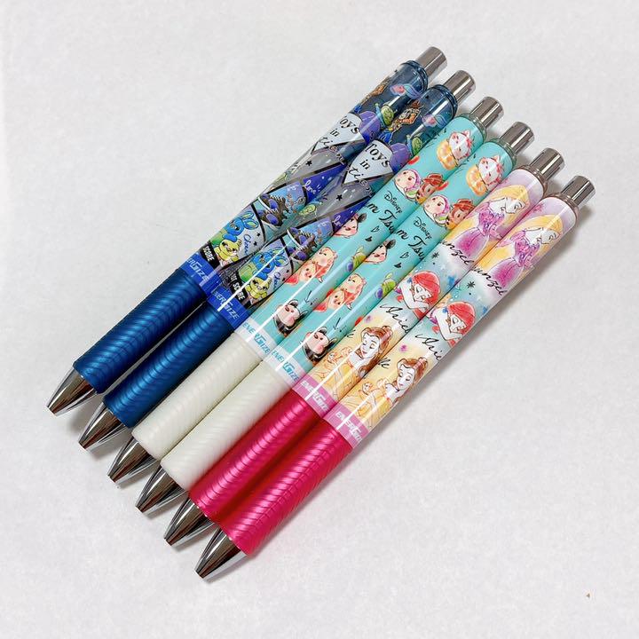 新品 ディズニー ぺんてる エナージェル シャーペン 05mm 3種6本セット メルカリ