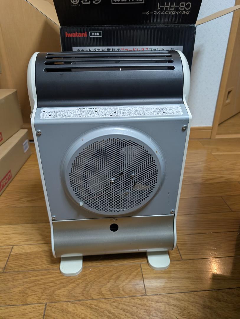 イワタニ Iwatani カセットガス ファンヒーター CB-FH-1 中古品
