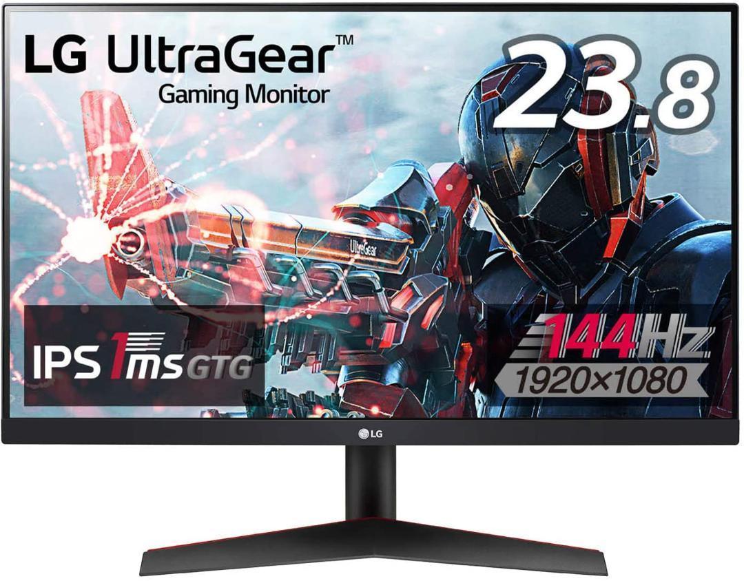 LG ゲーミングモニター 24GN600-B 23.8インチ