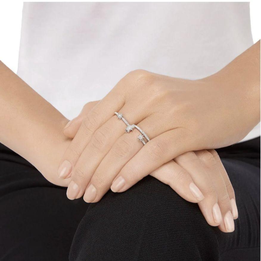 SWAROVSKI　Fizzy　Star　星　 2本Set　リング