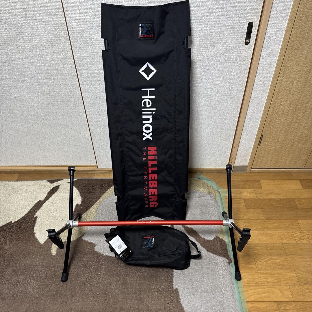 ヘリノックス×ヒルバーグベンチ　Helinox Hilleberg 10周年