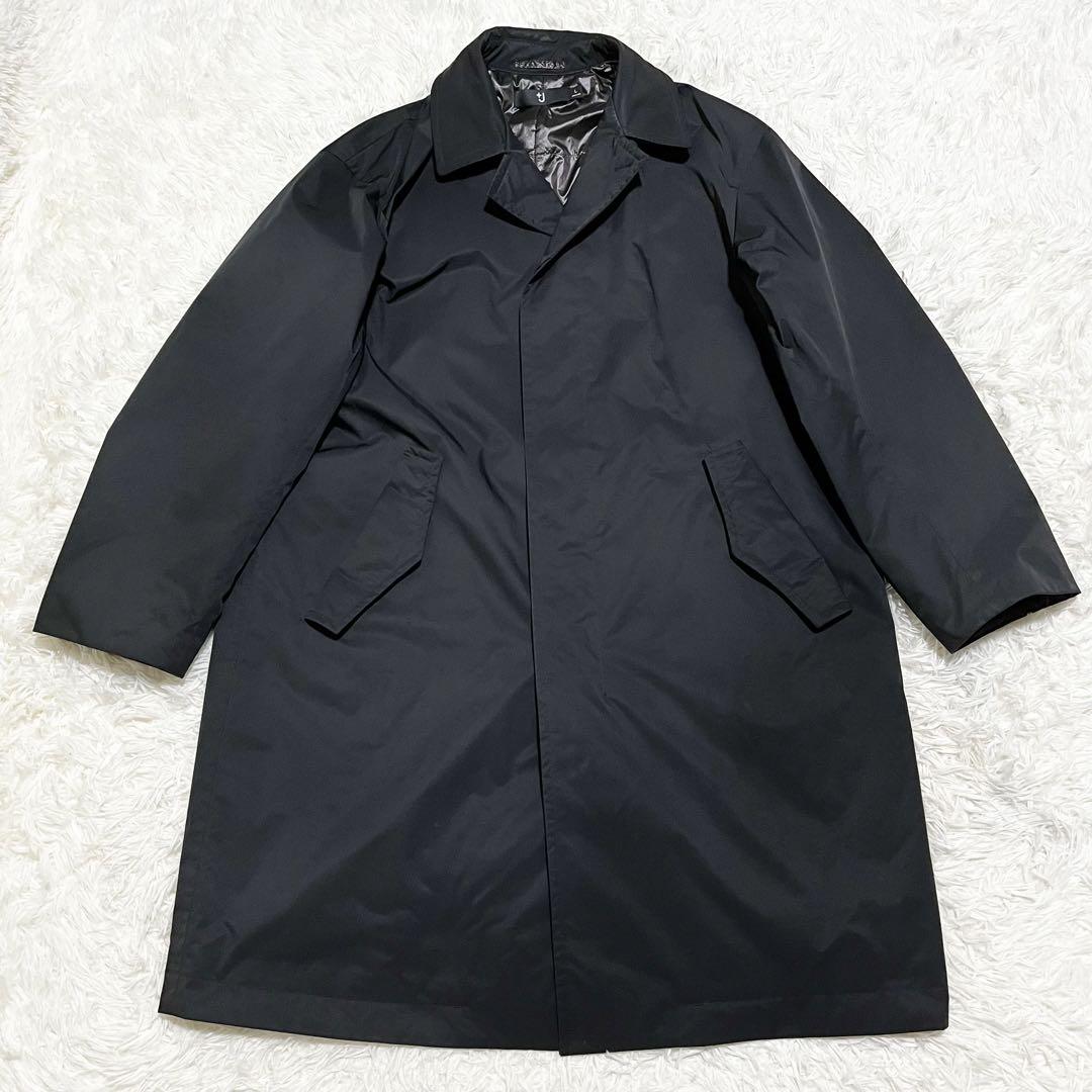✨美品✨　UNIQLO +J　パデッドオーバーサイズ　ステンカラーコート　L　黒
