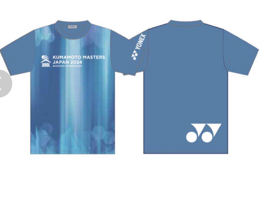 ⭐️熊本マスターズ限定Tシャツ YONEX⭐️ Мサイズ ヨネックス 限定完売品 YONEX 2024 Tシャツ熊本