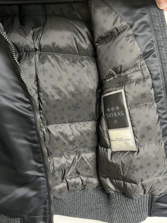 人気豊富な TATRAS ブラック Sサイズ NZ0mC-m54900550447 タトラス MA-1ブルゾン 正規店得価