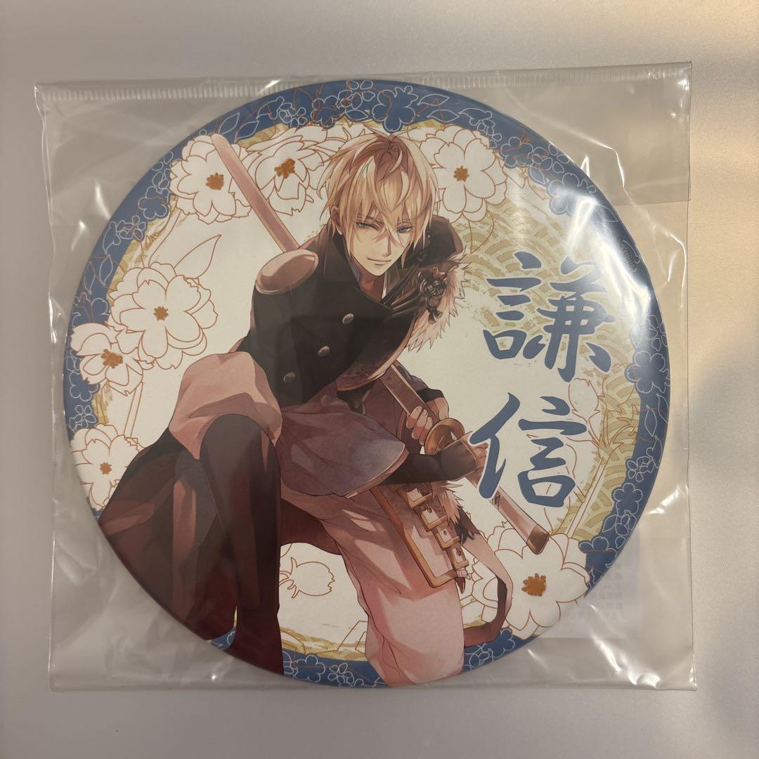 2点セット イケメン戦国 上杉謙信 卓上ブリキプレート