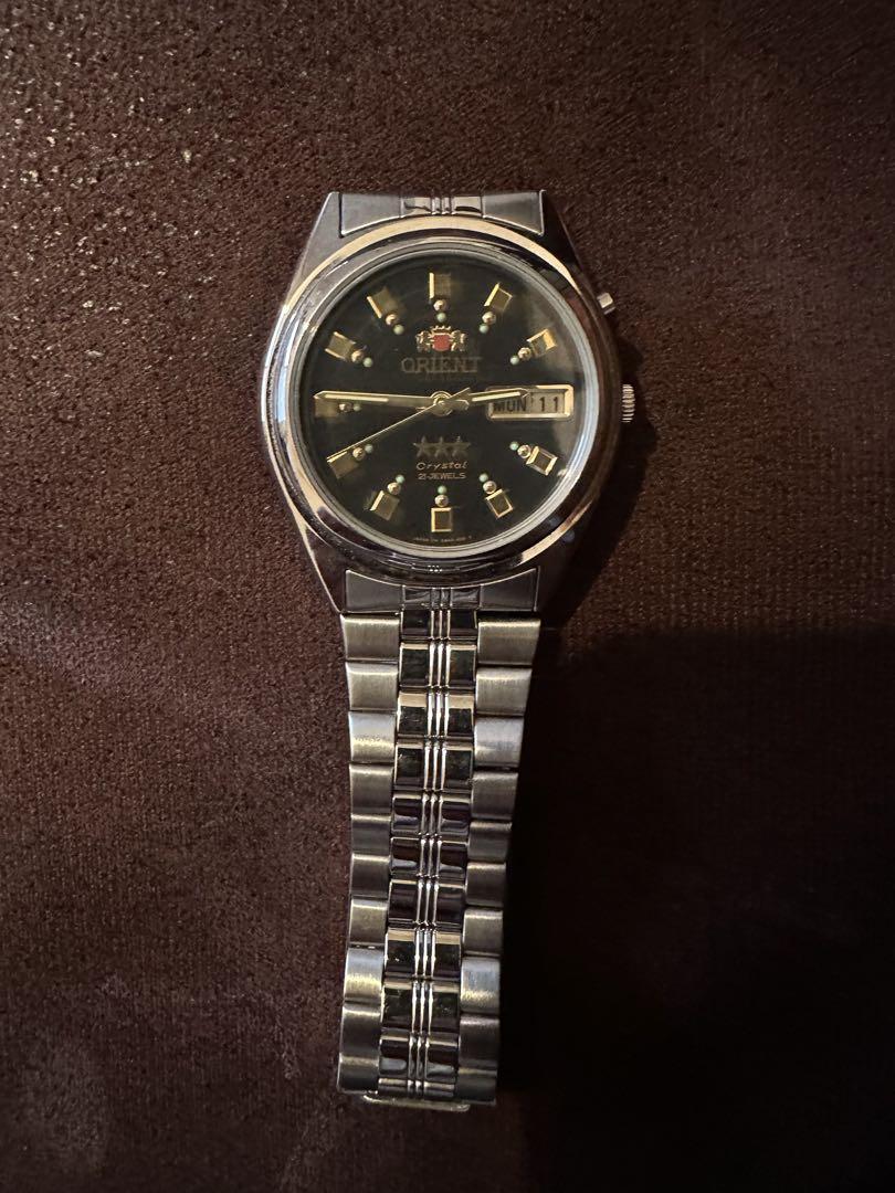 ORIENT セブンスター腕時計 黒