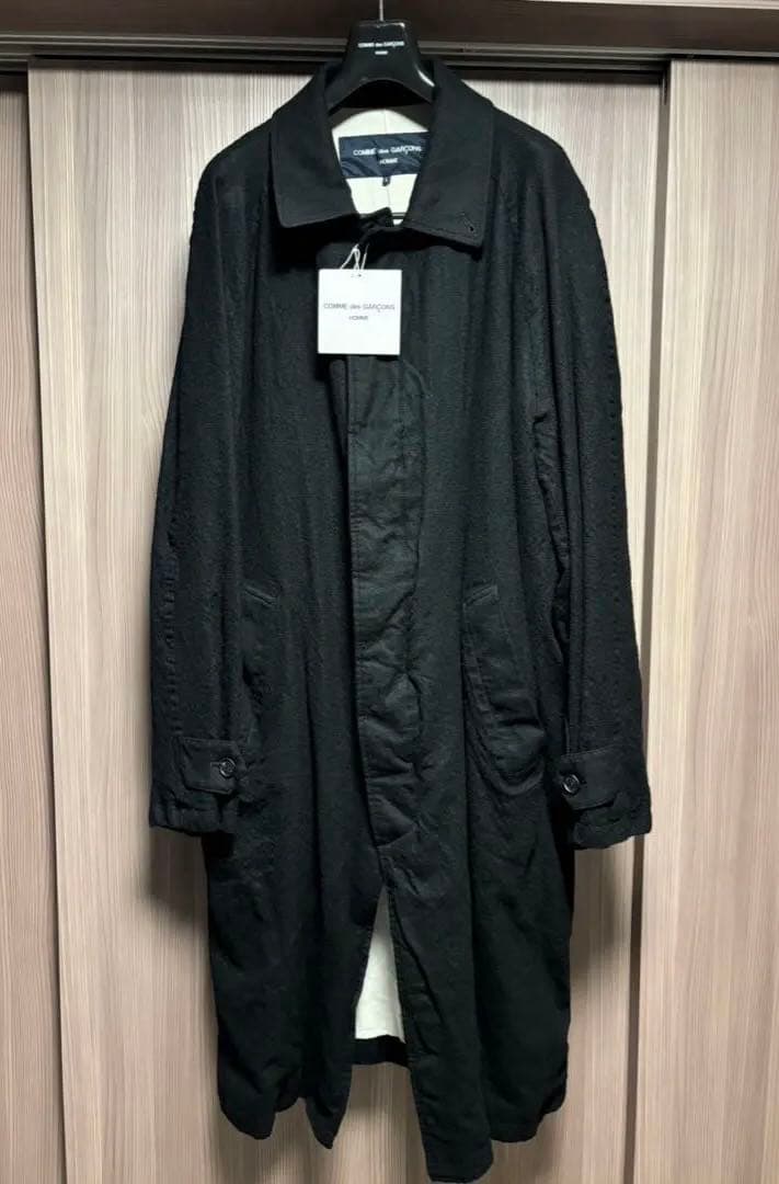 2024AW コムデギャルソンオム ウールサージ縮絨バルマカーンコート 2024AW コムデギャルソンオム ウールサージ縮絨バルマカーンコート