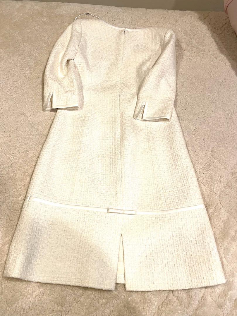 正規品販売！ ☆お値下げ☆美品☆Courreges☆クレージュ☆White ワンピース ワンピース