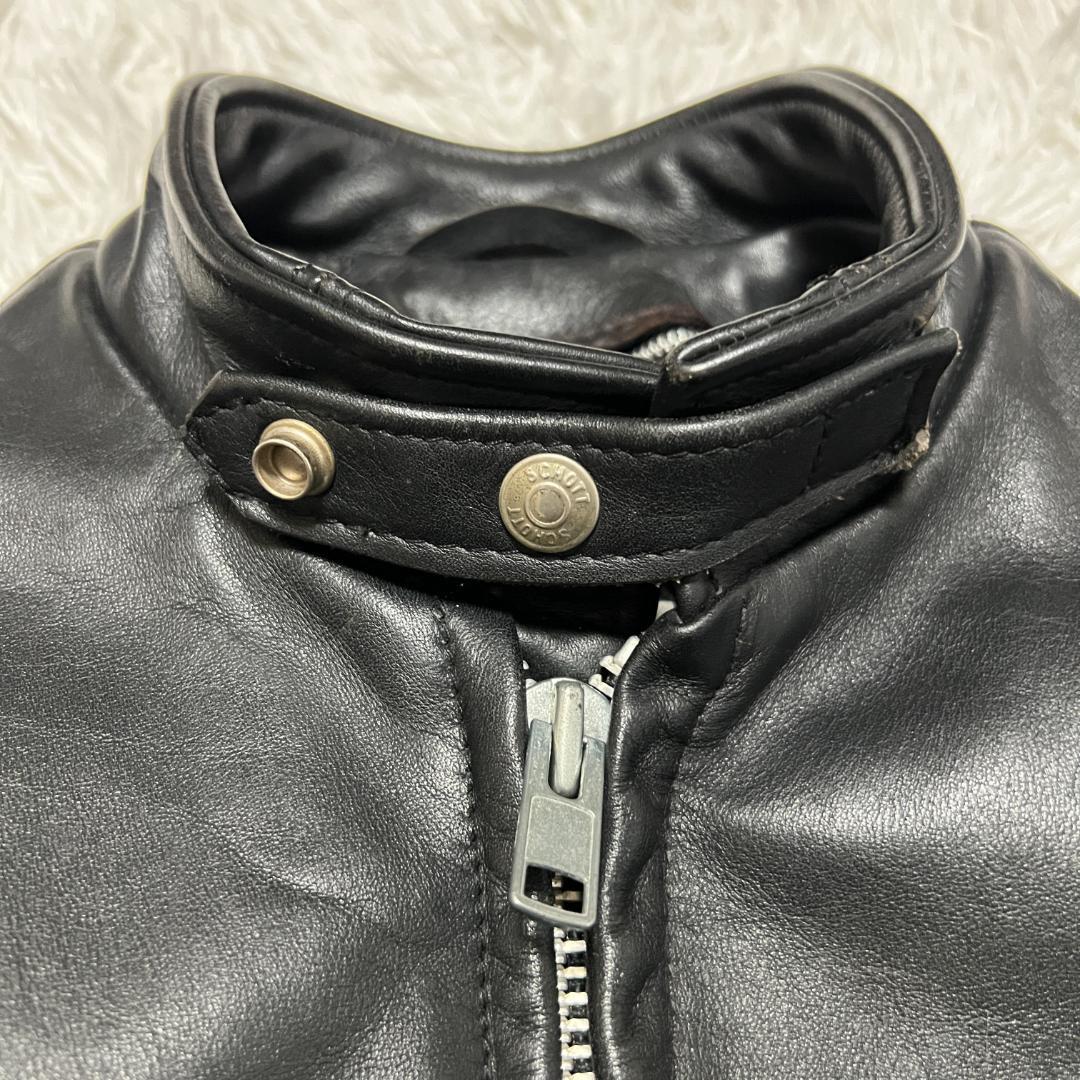 名作✨Schott ショット 641 シングルライダース レザー 米国製 36