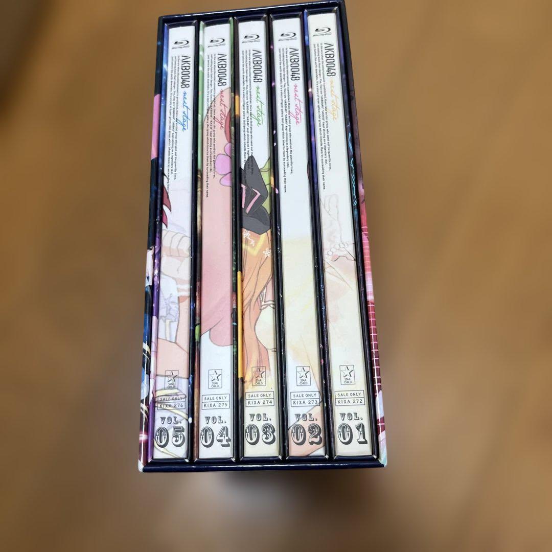 【カード付き】AKB0048 Blu-ray 全巻セット (収納BOX付き) 収納BOX付き】AKB0048 Blu-ray 全5巻 全巻セット - メルカリ