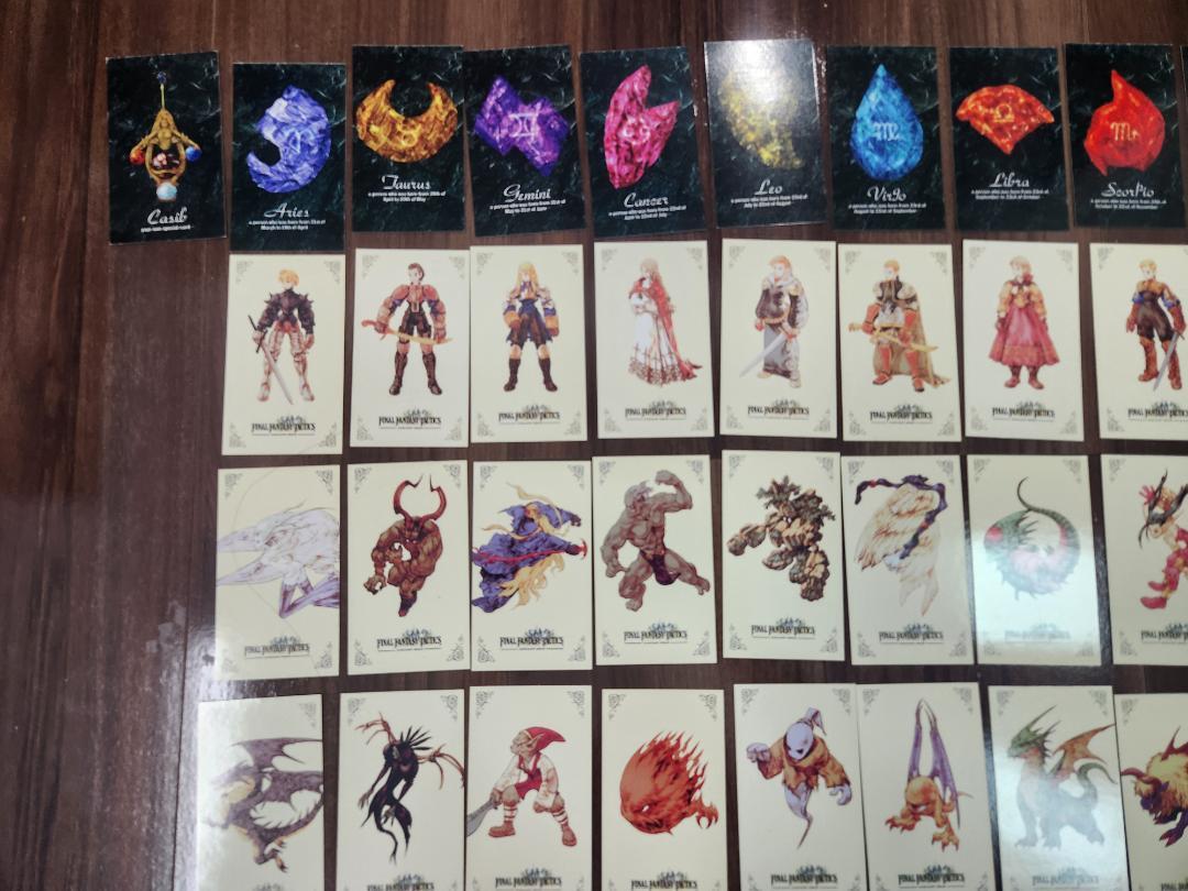 ファイナルファンタジー タクティクス カード 85種類セット