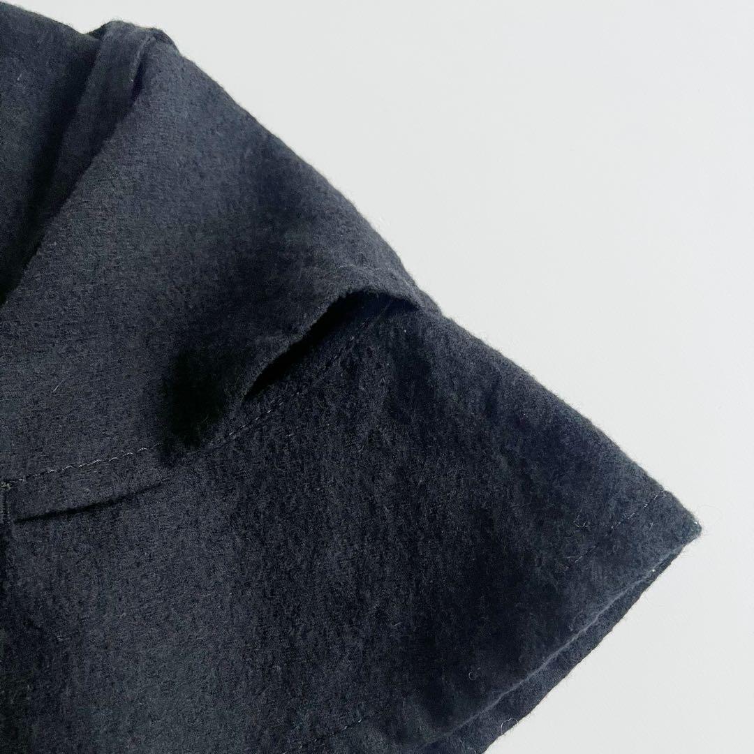 tricot COMME des GARÇONS ウールケープ ポンチョ