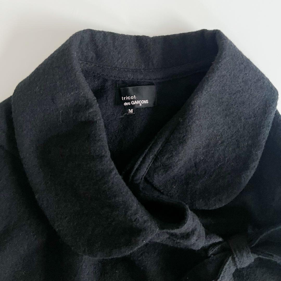 tricot COMME des GARÇONS ウールケープ ポンチョ