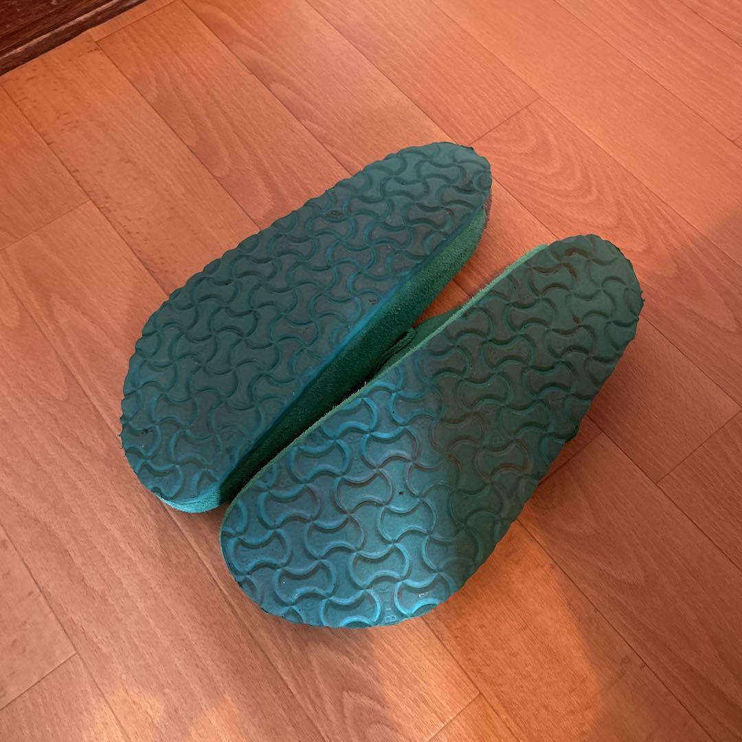 【希少】Birkenstock ボストン サンダル グリーン エメラルド 希少】Birkenstock ボストン サンダル グリーン エメラルド