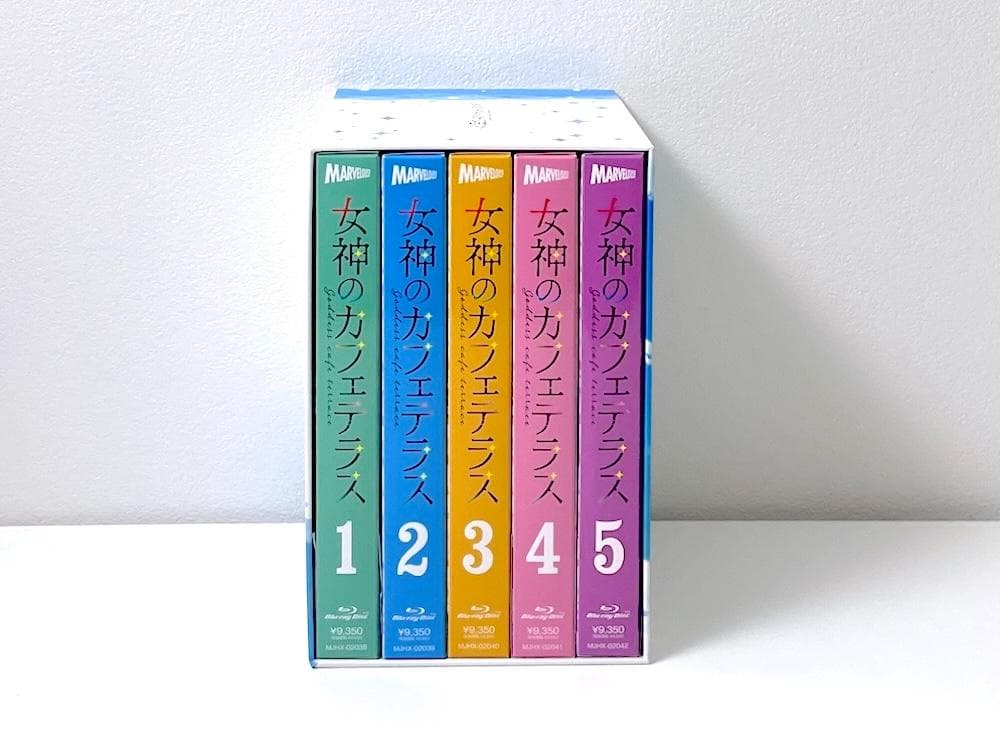 廃盤 女神のカフェテラス Blu-ray 全5巻 Amazon 特典BOX付き