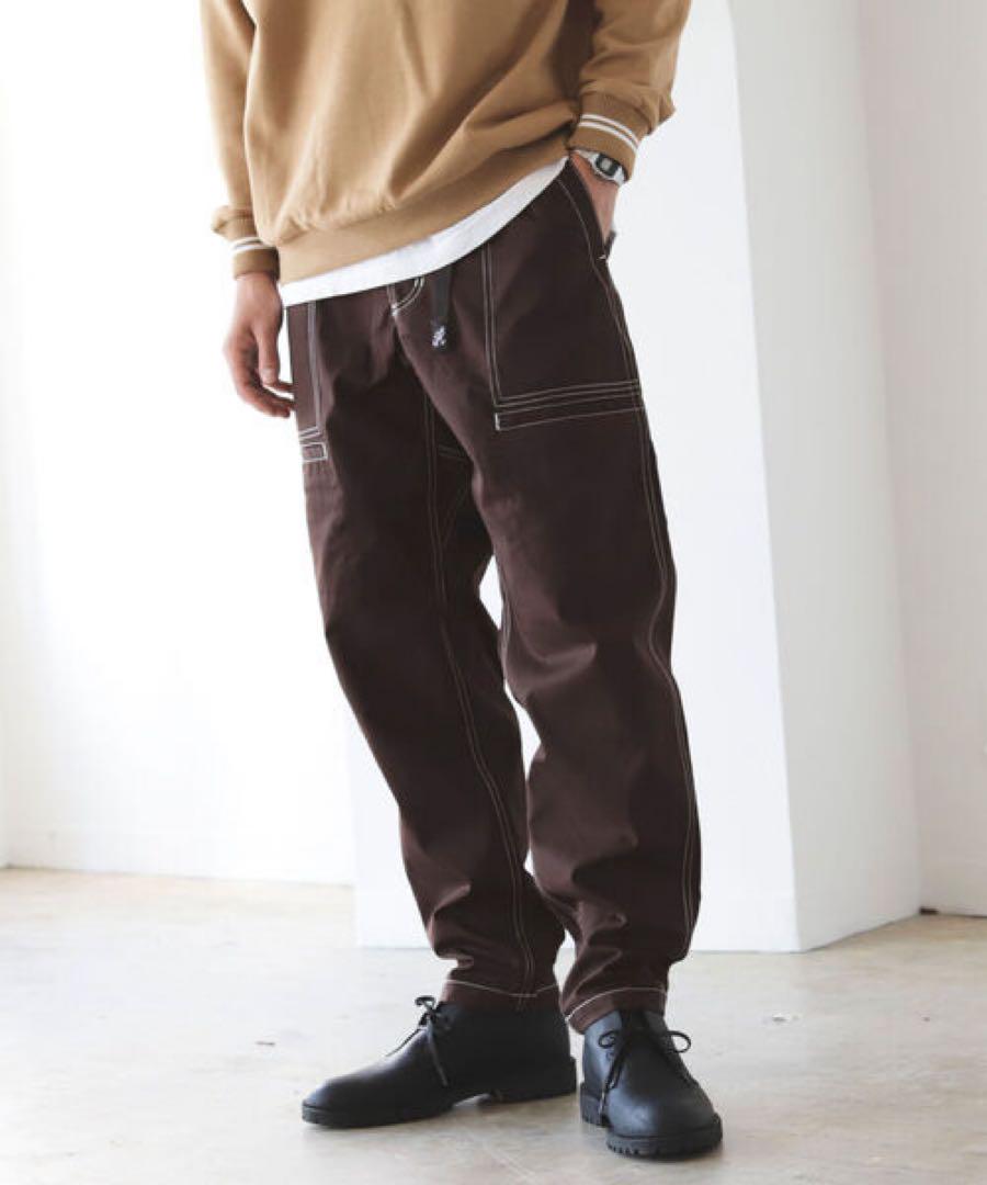 未使用 グラミチ × ビームス 別注 テーパード ベイカーパンツ XL チノパン