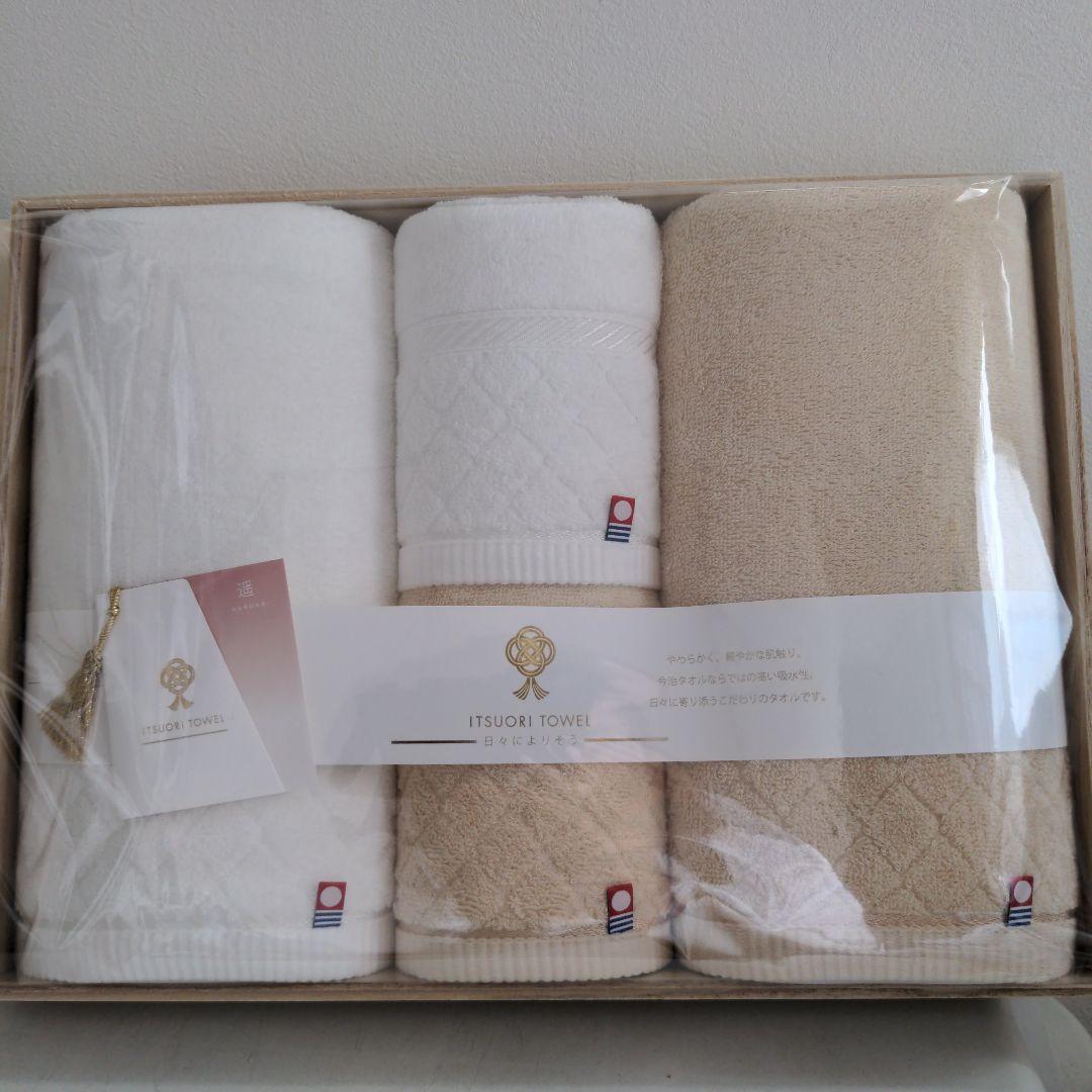 ITSUKORI TOWEL タオルセット木箱今治バスタオルフェイス