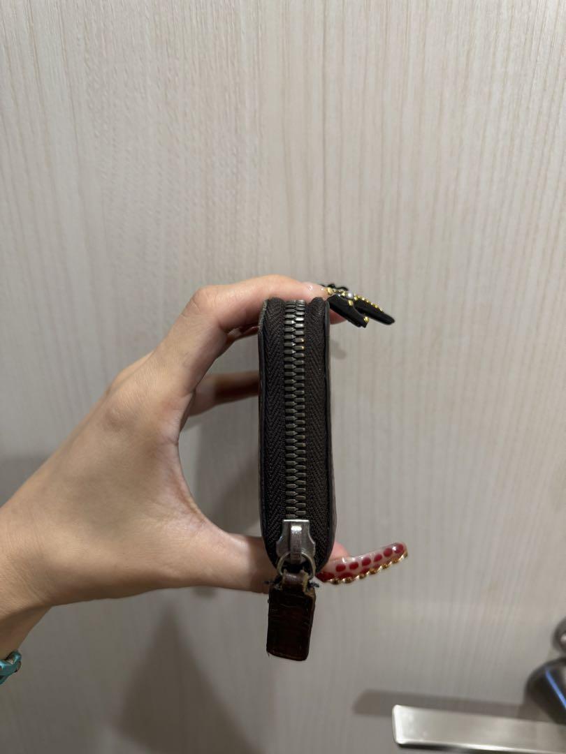 値下げ中★ベルルッティ ワパ スクリットレザー ジップ付きコインパース 小銭入れ
