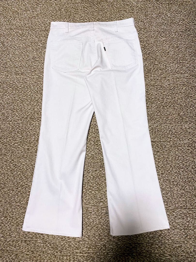 ★神サイズ‼️人気色★70s USA製 リーバイス スタプレ 白 34‼️ 裾上げ済 ★神サイズ‼️人気色★70s USA製 リーバイス スタプレ 白 34‼️ 裾上げ済