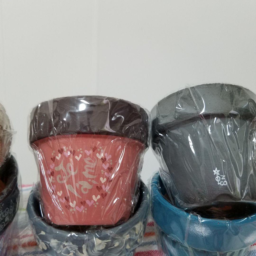 新品　リメイク鉢　作家さん