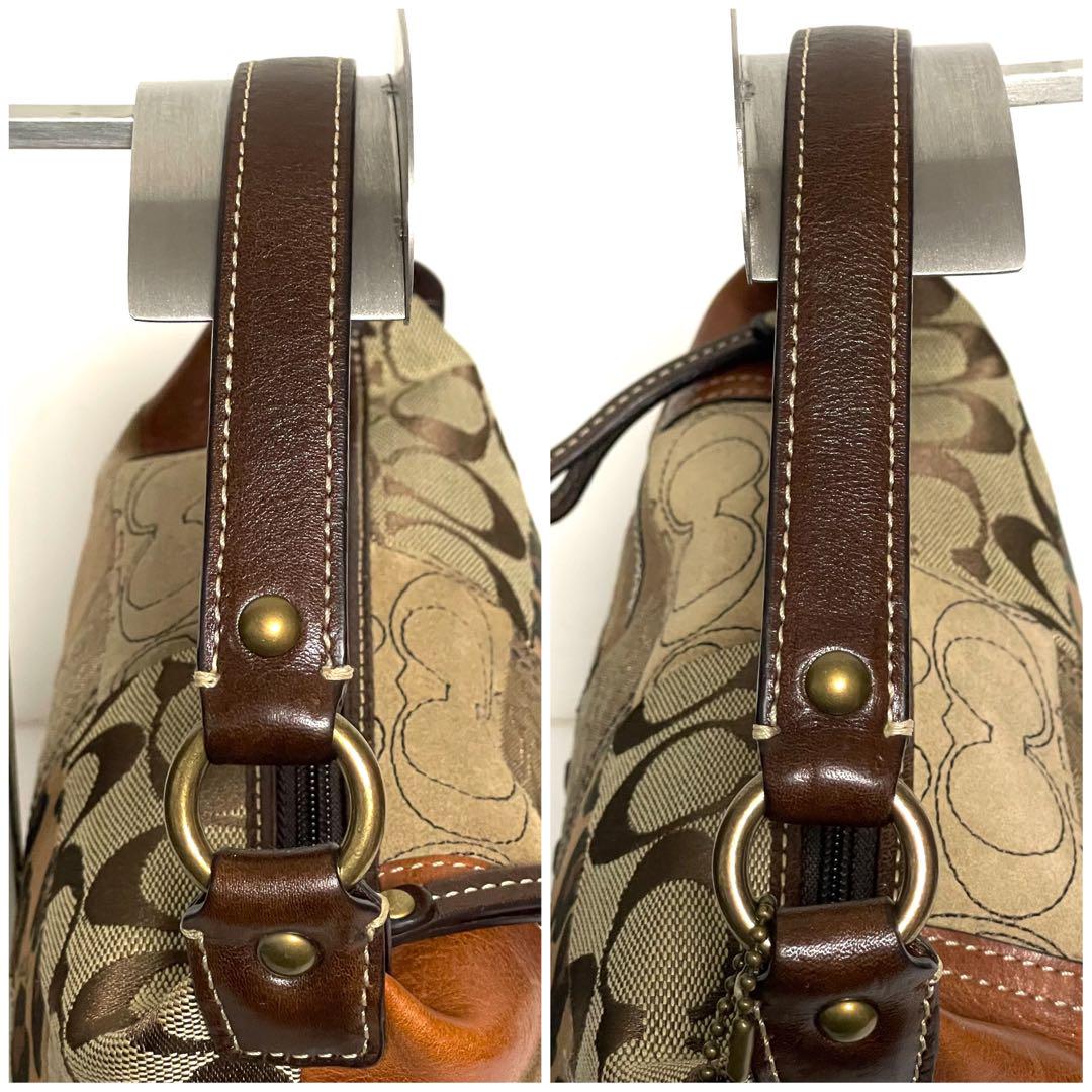 ✨希少 良品✨COACH コーチ アクセサリーポーチ パッチワーク