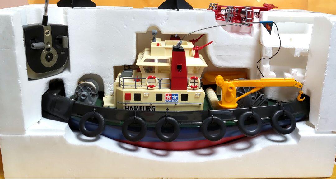 【希少】TAMIYA R/C 電動ハーバーボート (フルセット)