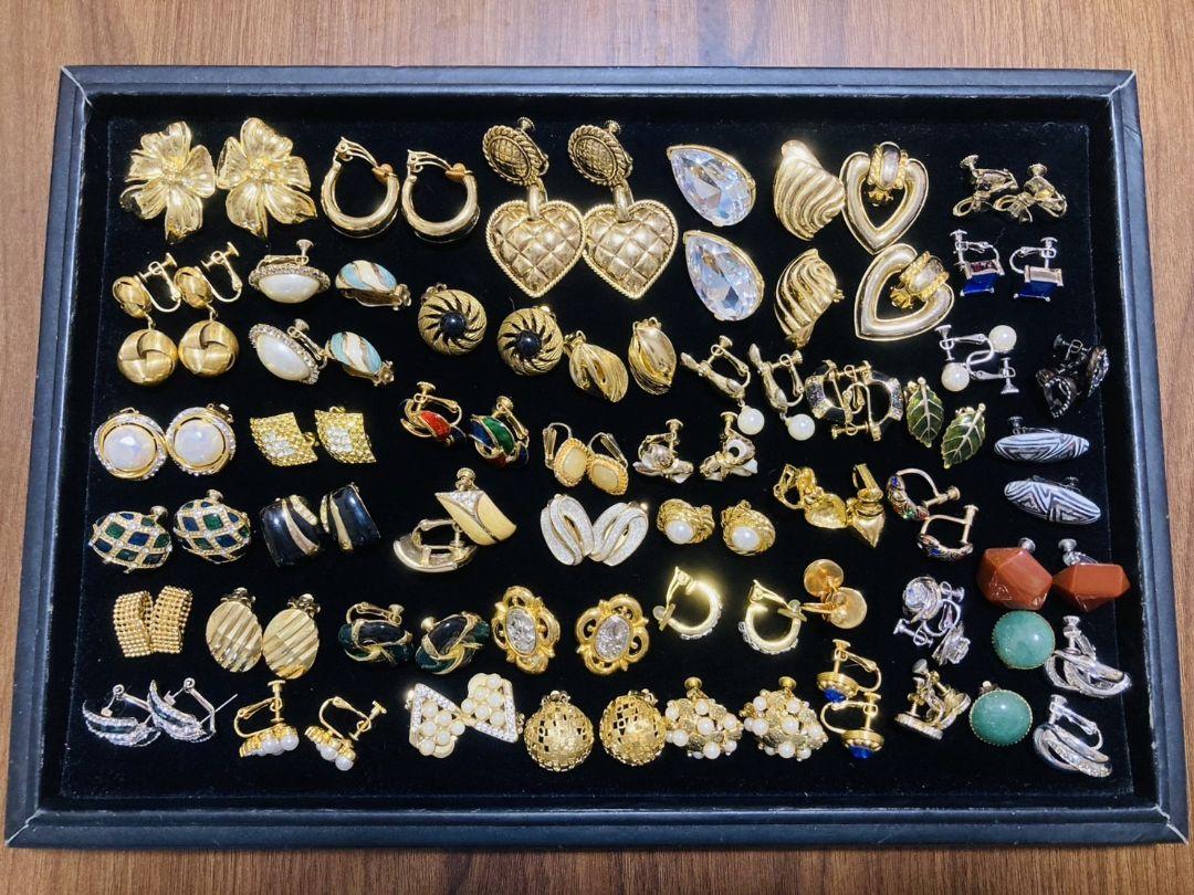 昔のアクセサリー　イヤリング まとめてセット