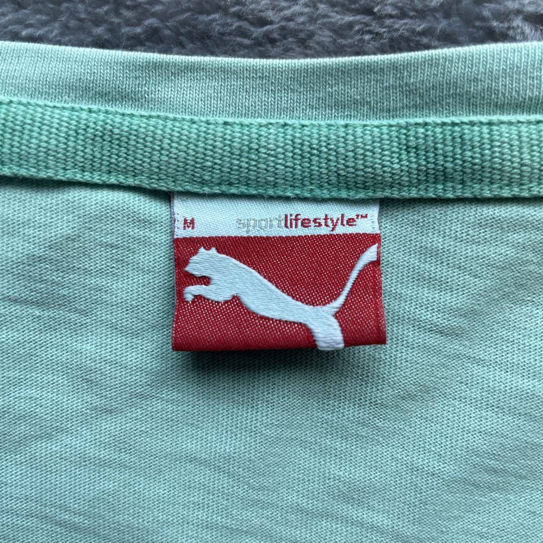 希少PUMA プーマ SÃO PAULO 半袖Tシャツ ミントグリーン 希少PUMA プーマ SÃO PAULO 半袖Tシャツ ミントグリーン