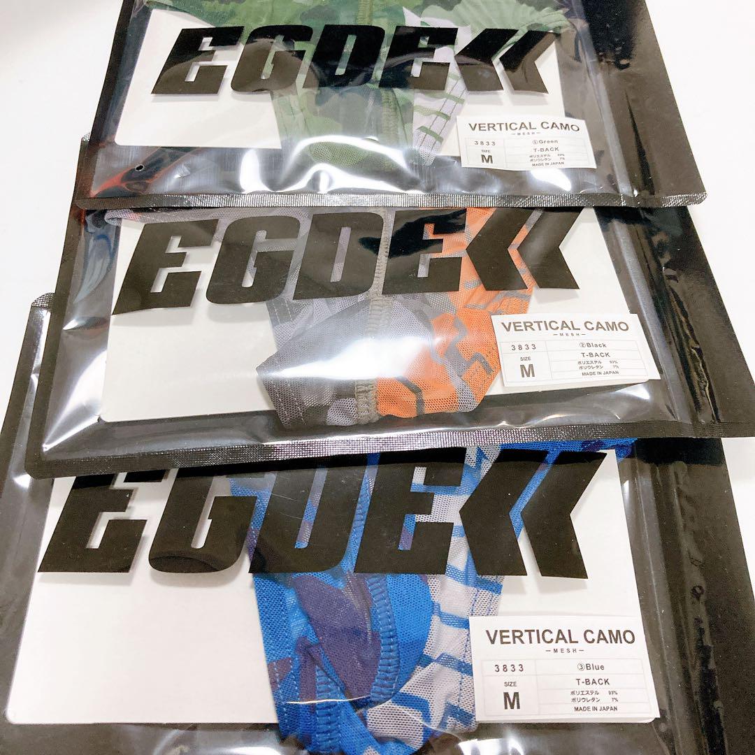 EGDE エッジ　VERTICAL CAMO Tバック 迷彩　カモフラ　サイズM