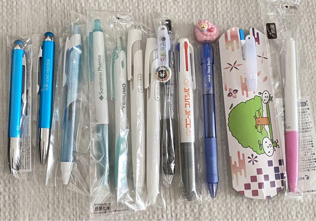 製薬会社 ノベルティ ボールペン 蛍光ペン まとめ売り - メルカリ