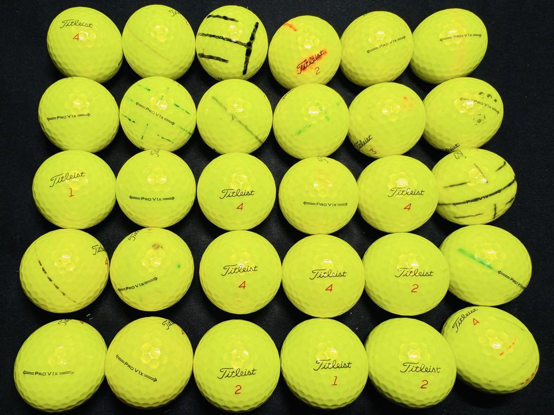 タイトリスト PRO V1X 2021年モデル 30個 イエロー - メルカリ