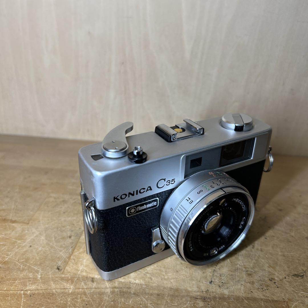 Konica C35 Flash matic 完動美品