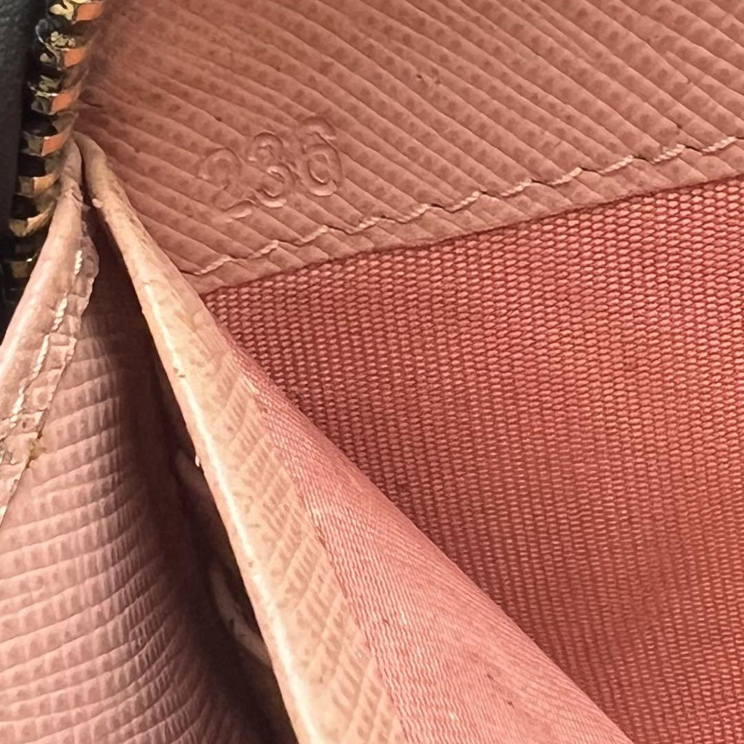 267 美品 PRADA プラダ 長財布 ラウンドファスナー