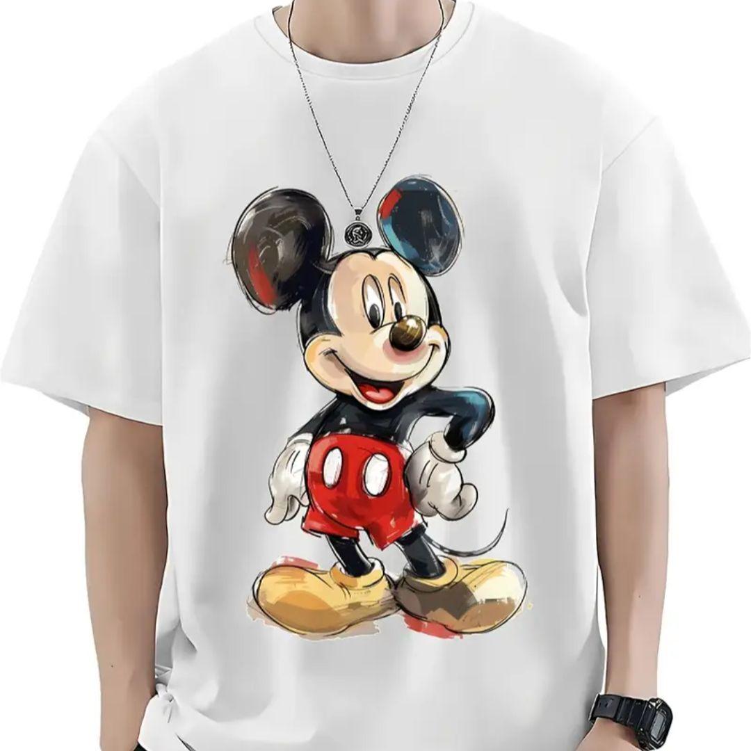 L'ESSAGE ミッキーマウス Tシャツ ホワイト Amazon | ディズニー ミッキー&フレンズ ミッキーマウス 28 T