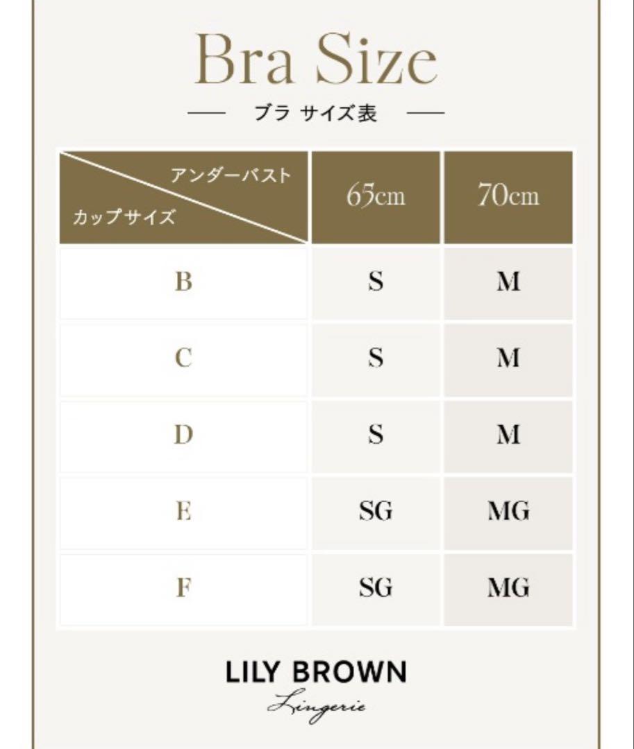 【LILY BROWN Lingerie】シアーファンデブラトップス