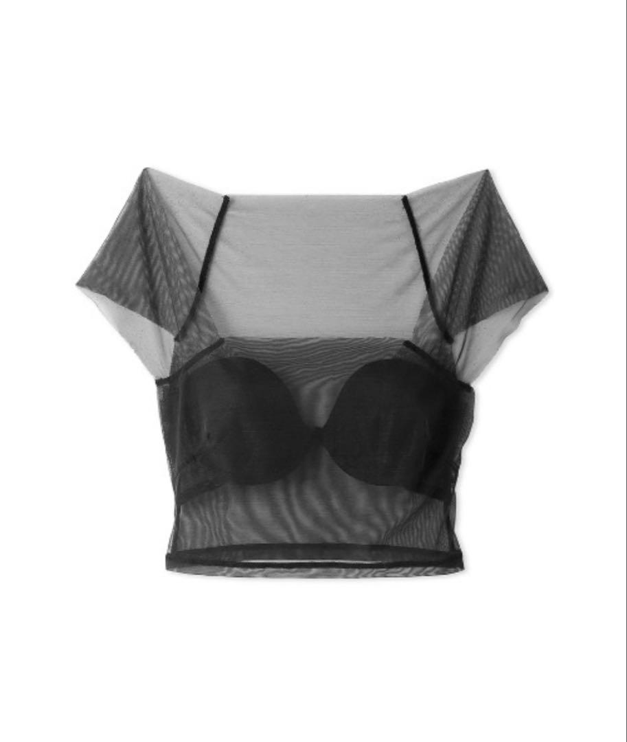 【LILY BROWN Lingerie】シアーファンデブラトップス