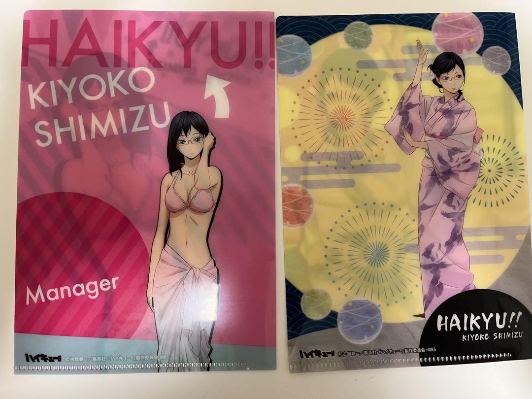 ハイキュー!! 清水潔子 ミニクリアファイル