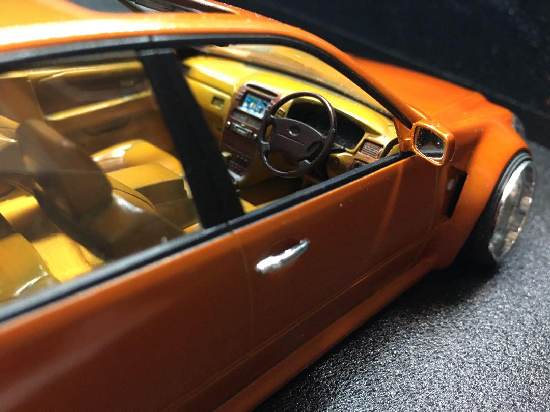 旧車VIPカープラモデル完成品ファブレスUCF 31セルシオ