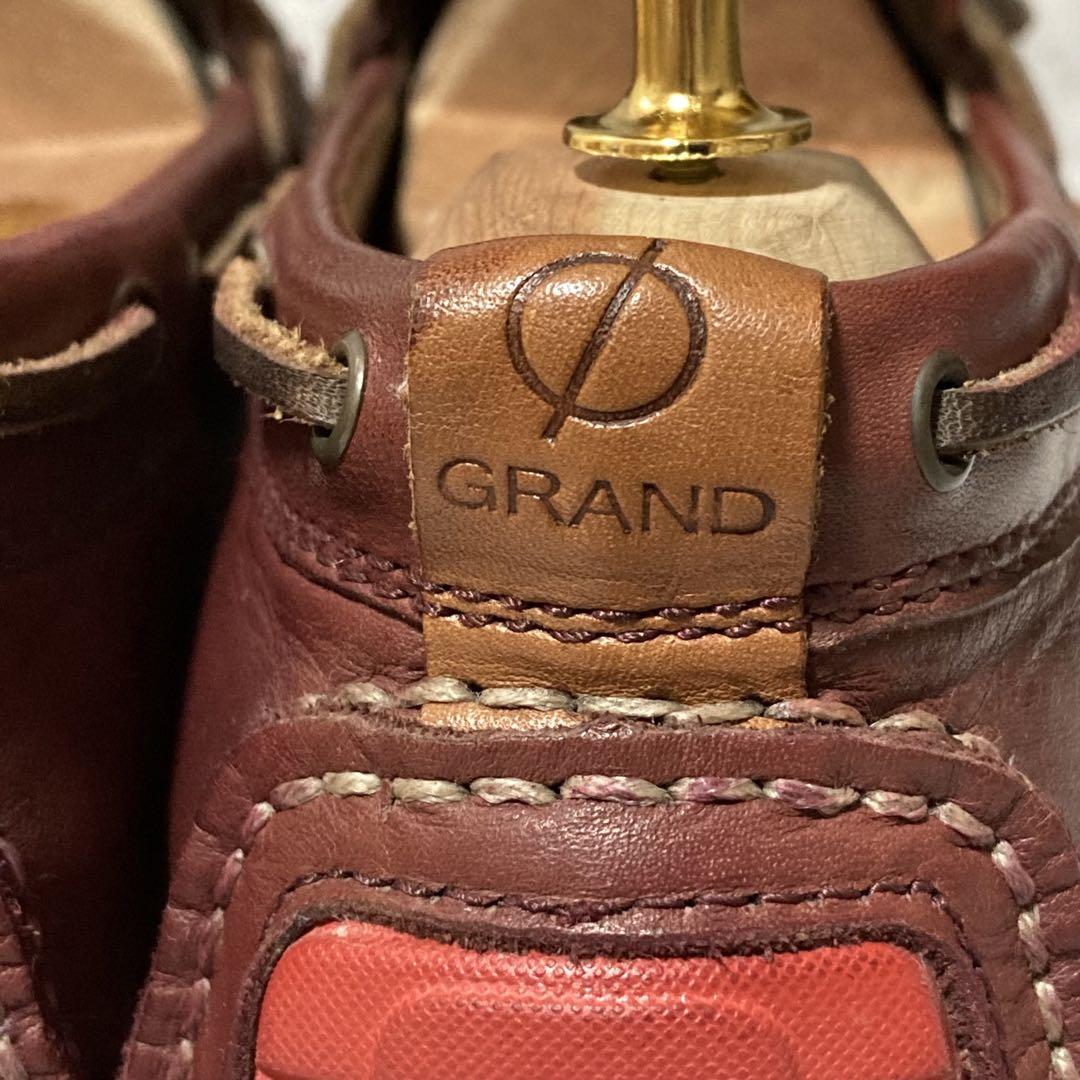 コールハーン　COLE HAAN (8M) レザー　デッキシューズ　ゼログランド