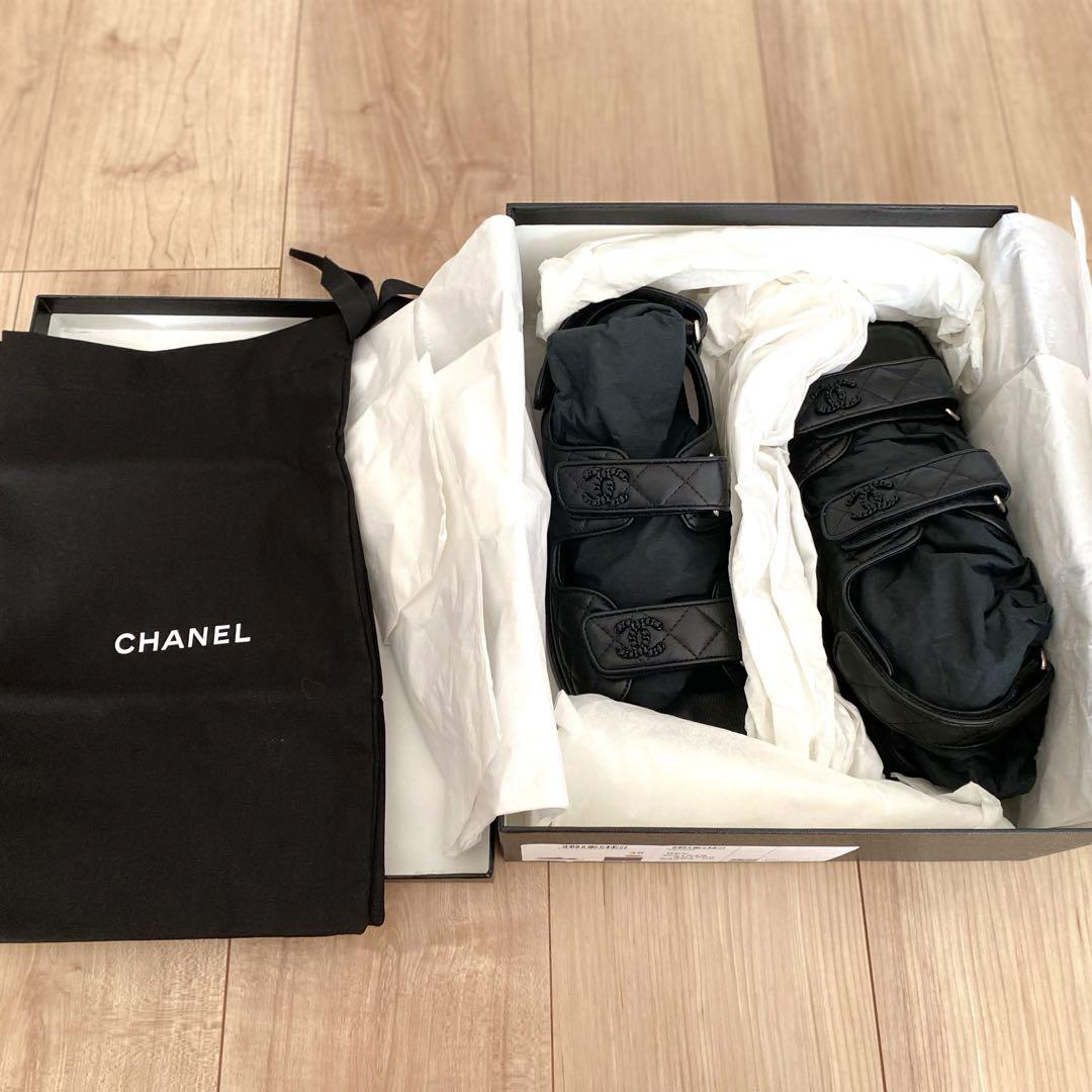 CHANEL フットベット　サンダル