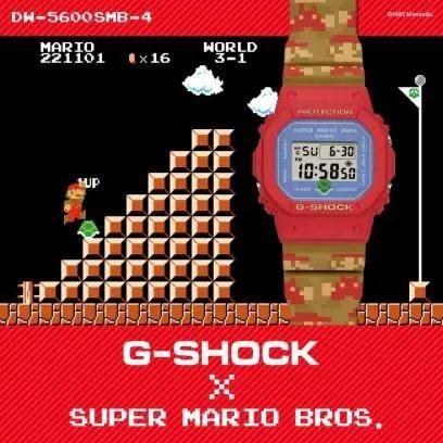 DW-5600SMB-4JR MARIO BROTHERS 限定品 マリオ