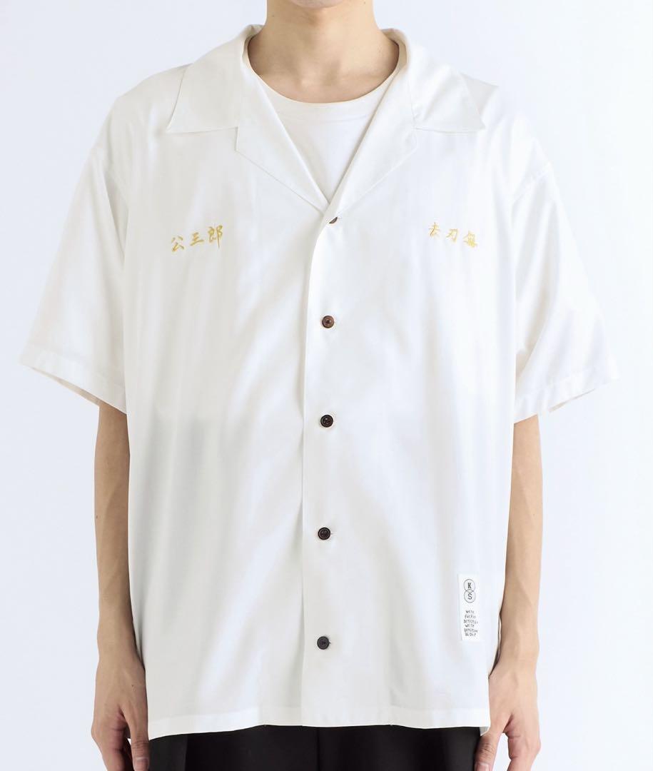 24SS sulvam KOZABURO EMBROIDERY シャツ