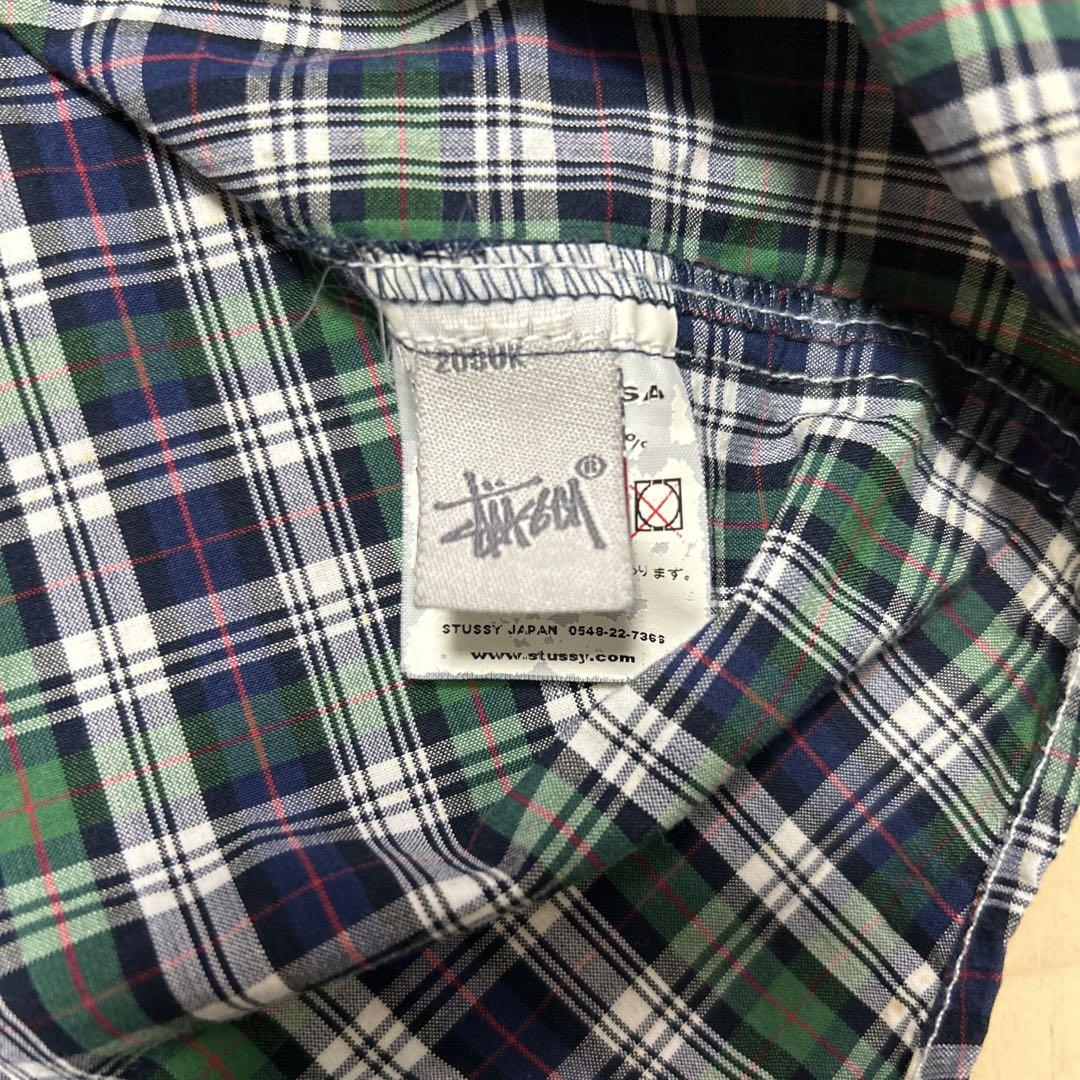 Stüssy チェック柄 長袖シャツ 2180UK