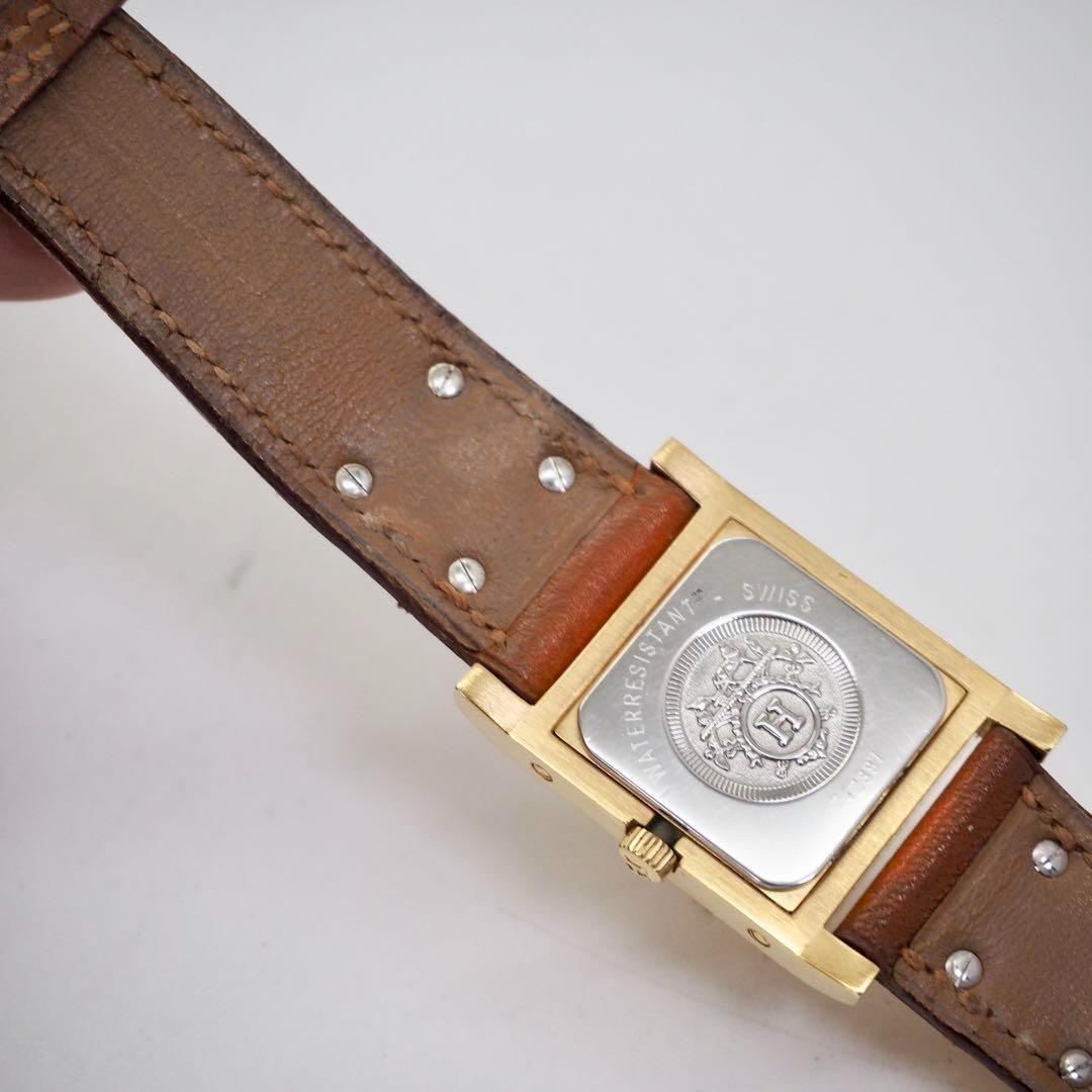 美品！　HERMES エルメス　メドール　ピラミッド　レディース腕時計 103 HERMES エルメス 時計 メドール ピラミッド レディース