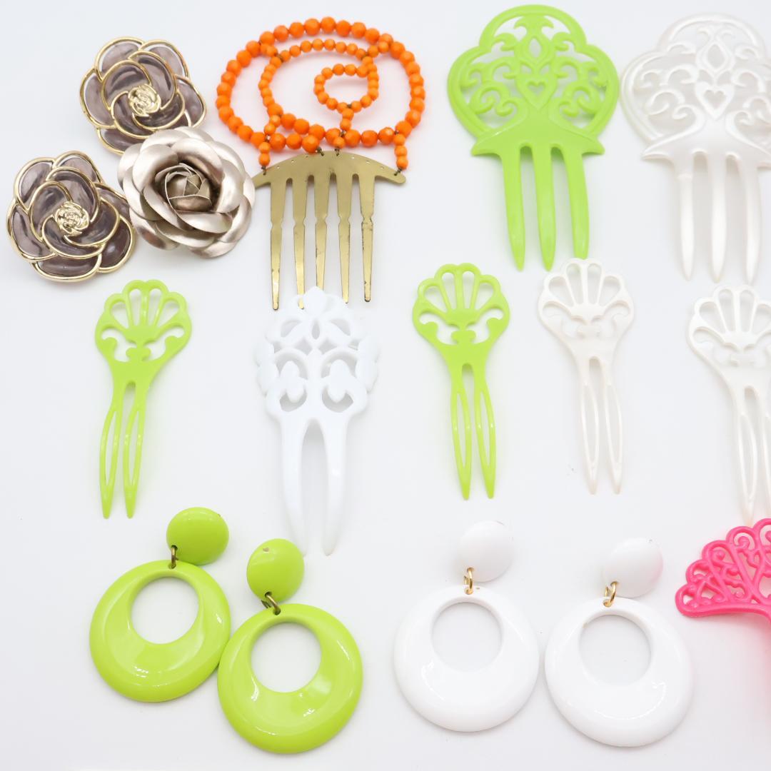 フラメンコ アクセサリー まとめ売り】全24点 ペイネタ ピアス