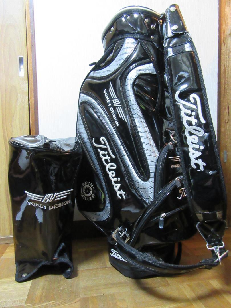 ★☆★タイトリスト★VOKEY DESING★3点式★ゴルフバック★黒★☆★