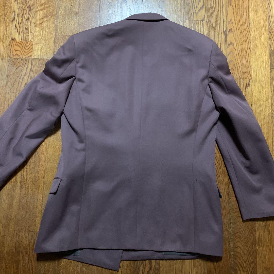 90s 小豆色 ダブルスーツ 菅田将暉 0XfD7-m54929911915 セットアップ 紫 最安値在庫
